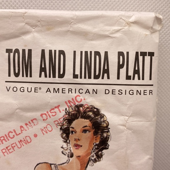 Vogue American Designer Tom and Linda Platt #V2798 Dress Pattern Sizes 12-14-16 - Picture 2 of 12